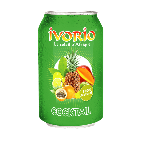 Jus IVORIO Cocktail / Pack 24x33CL