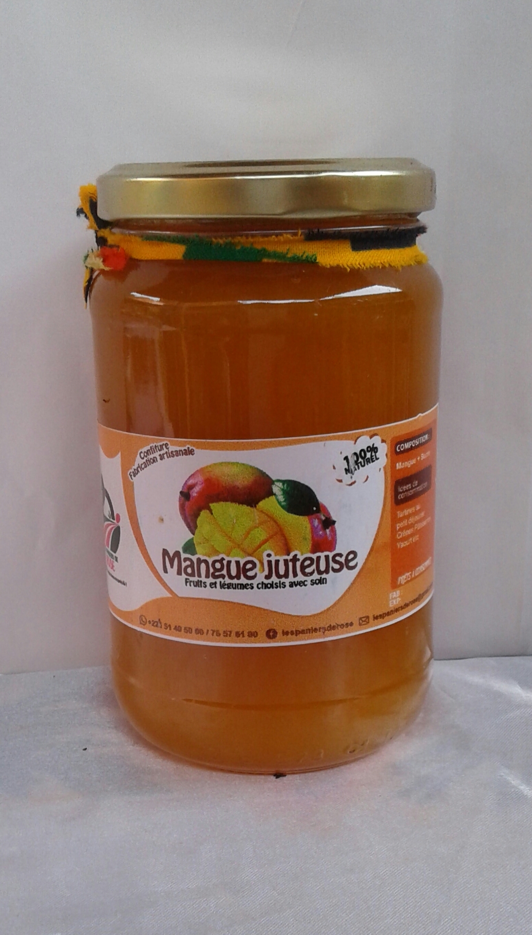 Confiture de mangue (300ml)