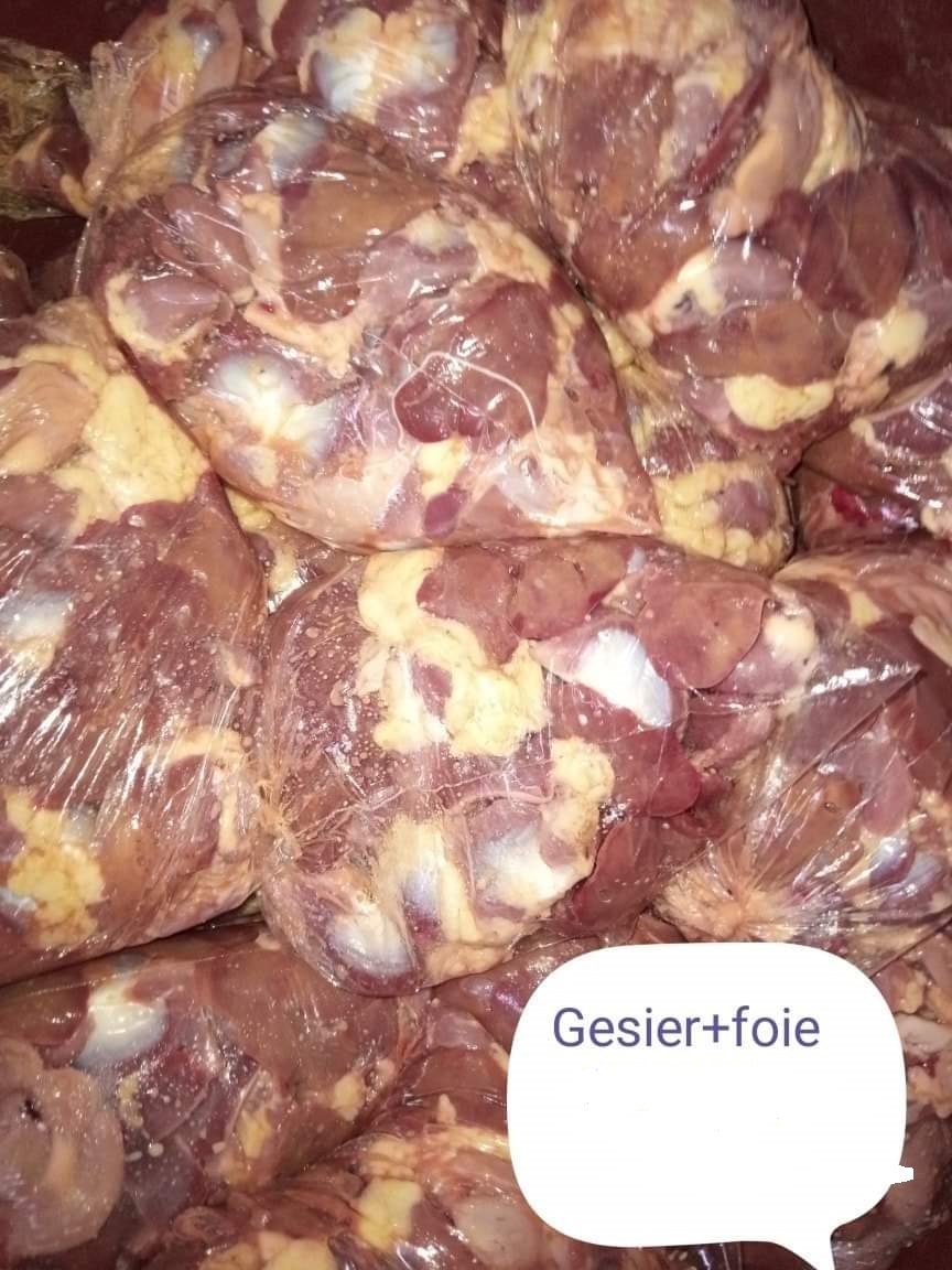 Gesier + foie (1kg)
